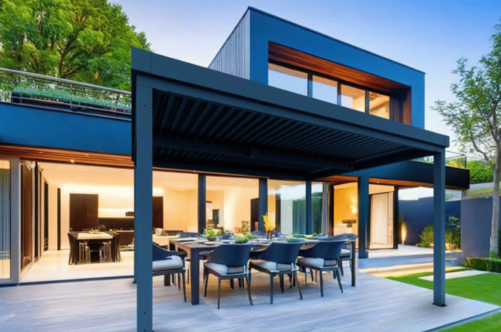 Pergola Bioclimatique maison