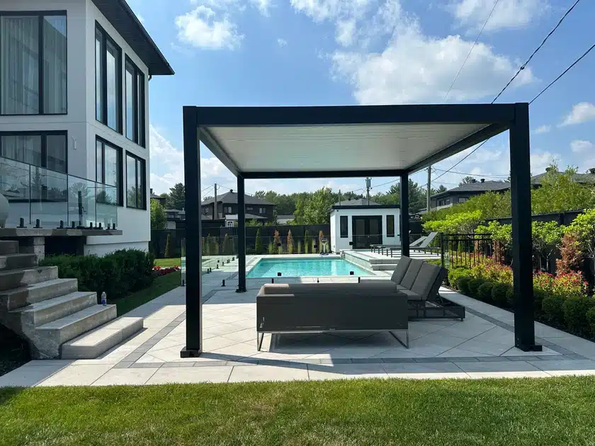 pergola bioclimatique auto portante