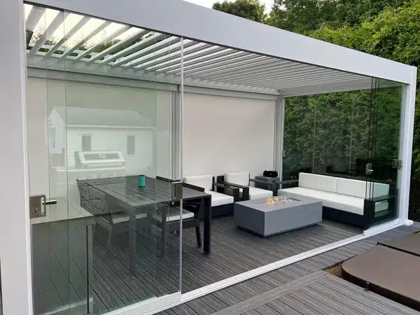 pergola avec fenêtre